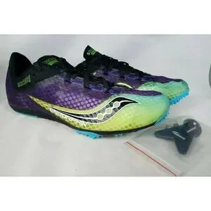 Saucony Men Running Endorphin Track Shoe Cleats outdoor Citron 8 M New in Box Saucony | Shoes | Sauconymen Running Endorphin Track Shoe  main image 2
